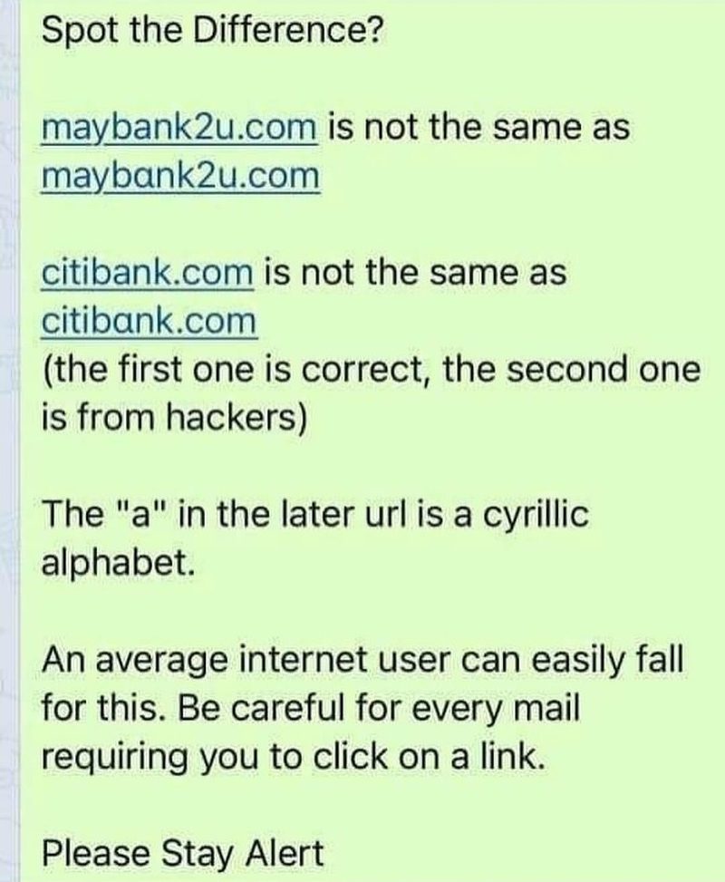 Phishing Alert